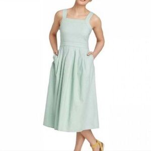 Universal Thread | Mint Pleated Jumper Midi Dress
